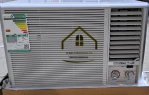 عروض وتنزيلات وتخفيضات على جميع مكيفات شباك اسبلت جديدة وبالكرتون إصدار جديد