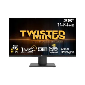 TWISTED MINDS MONITOR TM28EUI 28" 144Hz 0.9ms 4K UHD
