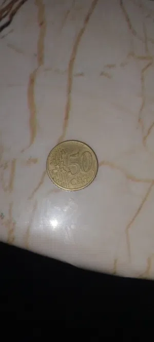 دينار اردني 1998 نضيف و 50 euro cent 2002  الي بحب يشتريهم يتواصل معي