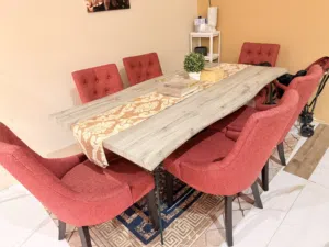 Safat home dining table and chairs available