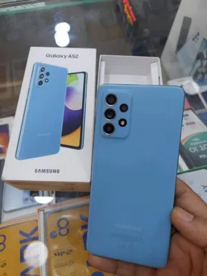 مستعمل اخو الجديد Samsung A52 رام 16 جيجا 256 أغراضة والكرتونه متوفر توصيل