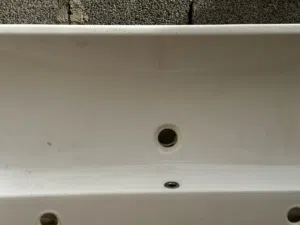 حوض مغسله جديد مركب ومقضوض