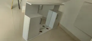 stand and mirror for living room