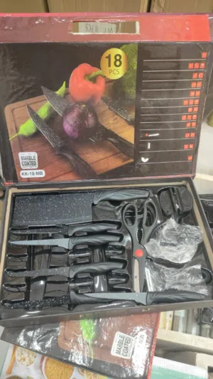 طقم سكاكين ماربل 18x1