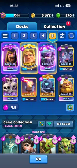 clash royal account