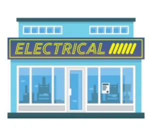 Electrical shop with inventory