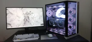 White Gaming PC i5-13600KF RTX 4070 Ti 32GB RAM 1TB NVMe — High-End Build