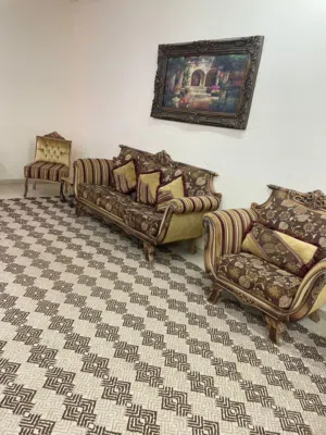 كنب للبيع نظيف 7 قطع