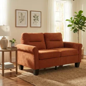 كرسي كنب ثنائي قماش شانيل