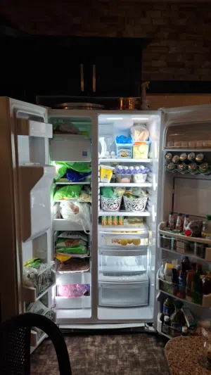 ثلاجة امريكي انفيرتر كولر وايس ميكر بلت ان