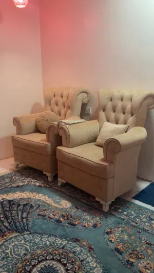 كنب تركي مع كراسي إضافيات 2