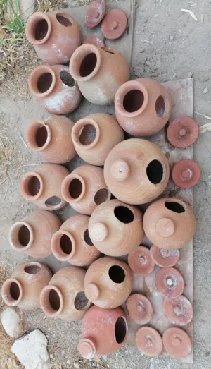 فخار مستعمل العدد 16 حبه