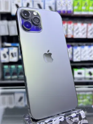 iPhone 12 Pro Max - 128 GB - Used ايفون 12 برو ماكس 128 جيجا مش مصلح او مغير اي قطع نهائيا ((^_^))