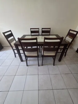 Dining Table for Sale( 6 chairs)
