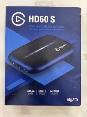 Elgato hd60 s مستعمل بحالة نظيفة جدا