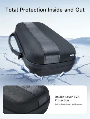JSAUX hard-shell carrying case for the Nintendo Switch 2 features a custom-fit interior.