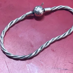 سوار ستاتي فضه s925 وزن 12gونص