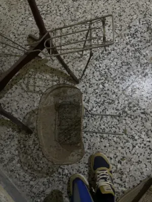 سلة دراجة وكرسي خلغي