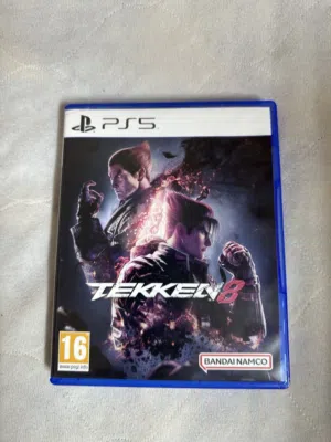 شريط tekken 8 نسخة اماراتية بحالة الجديد مستعمل اقل من اسبوع