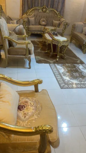 طقمين كنب مصري شبه جديد استخدام بسيط