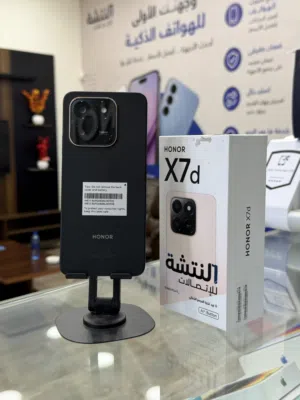 Honor x7d الجهاز جديد مستعمل 7 ايام اغراضه بعدهم بلفت الشركة