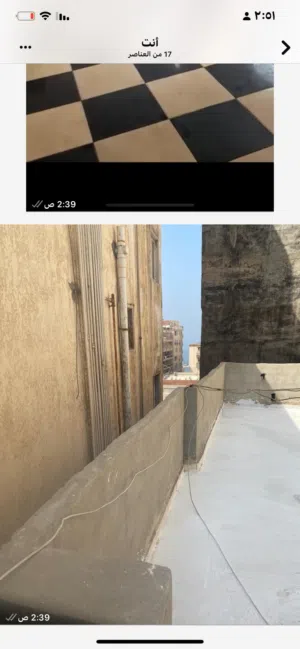 شقة للبيع في المربع الذهبي سيدي بشر بحري للاستثمار موقع مميز