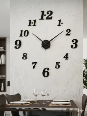 ساعه الحائط DIY CLOCK