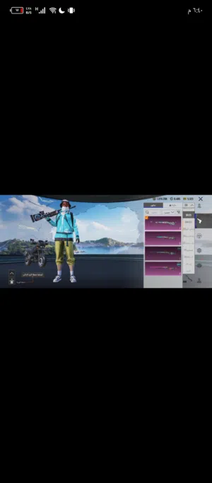 حساب ببجي مرتب