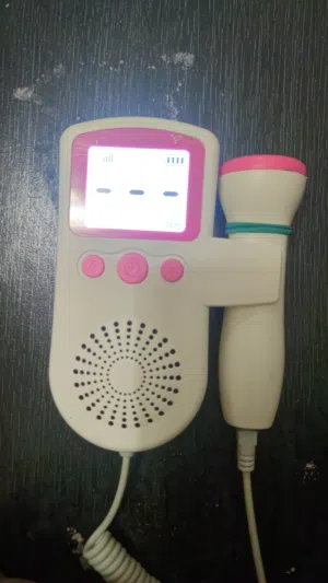 Baby doppler heartbeat monitor جهاز دوبلر لسمع نبضات القلب