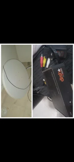 Dish and receiver
