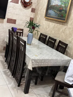 طاولة خشب عدد 4 طاولات التفاصيل اسفل