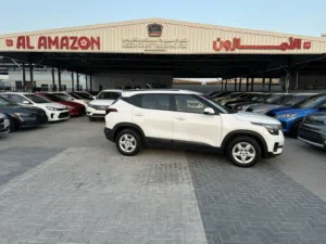 Kia Seltos GCC 2020 in an excellent shape and low mileage with white color ready to drive