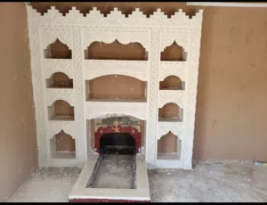 شغل مشب كومار اؤجار مدخنه ديكور