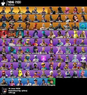 حساب فورت ننادررر ! بسعر رمزي ورررهيب !