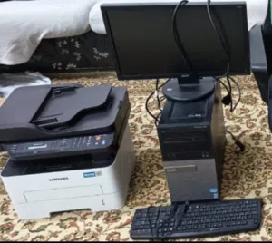 (Monitor,  CPU  , keyboard , printer) , for sale
