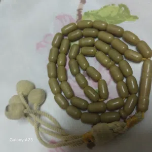 مسبحه  بنج بذره قاجار إيراني قديمه