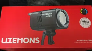 طقم إضاءة تصوير كامل LITMONS LE300Bi +Open Box stand new+ General Octa