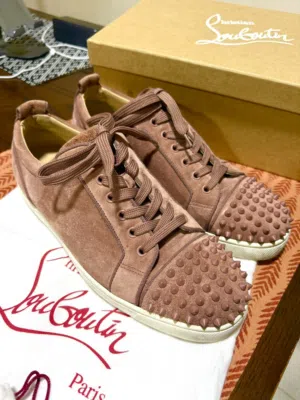 Stylish Christian Louboutin Spike Sneakers