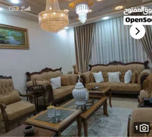 طقم كنب 12 مقعد مع طقم طربيزات