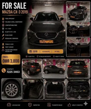 Mazda CX-3 (2019) – Excellent Condition