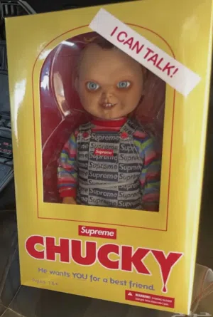 supreme chucky doll