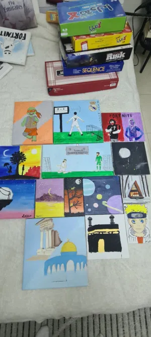 لوحات كل لوحة بسعرها