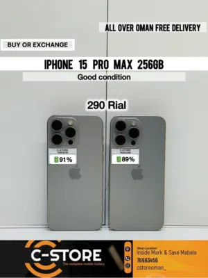 iPhone 15 pro max -256 GB - Fine phone for sale