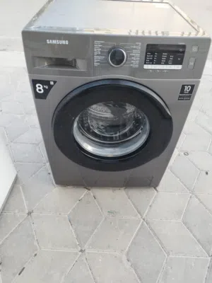 غسالة ملابس اوتوماتيك للبيع Samsung 8kg full automatic washing machine for sale delivery available