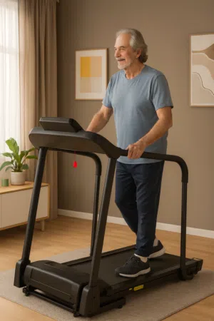 جهاز تردمل منزلي مناسب لكبار العمر
