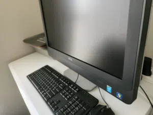 Desktop Set for Sale: Dell All-in-One PC ( SSD) + HP 3-in-1 Printer + Keyboard+ mouse
