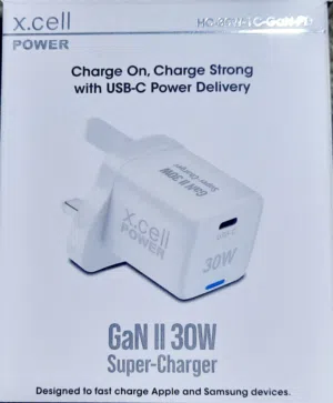 For Sale: x. cell 30W GaN II Charger (New in Box)