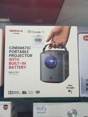 Anker nebula Masrs 3 Air cinematic portable projector support with Google dolby digital
