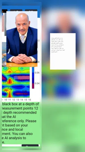 الكشف عن المياه الجوفية بالاجهزة الحديثه ونوعية المياه وعمق تواجده مع الخريطة الطبوغرافية للمياه