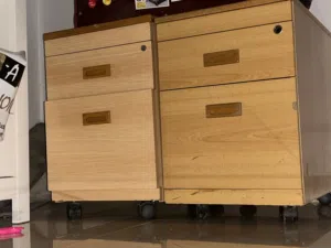 Wooden wardrobes